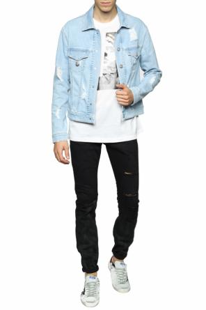 Distressed denim jacket, zdjęcie 2 Distressed denim jacket od Versace Versus